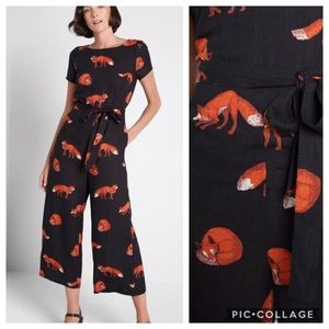 Modcloth Fox Jumpsuit